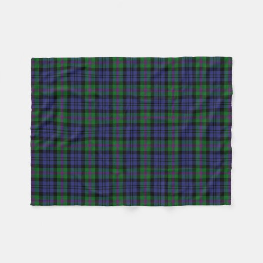 Clan Baird Tartan Fleece Deken (Voorkant (Horizontaal))