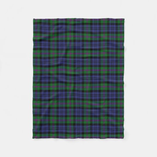 Clan Baird Tartan Fleece Deken (Voorkant)