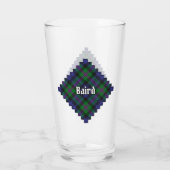 Clan Baird Tartan Glas (Achterkant)