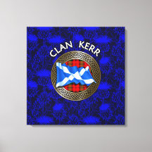 Clan Baird Tartan Knot & Flag