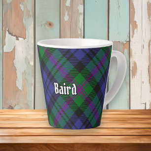 Clan Baird Tartan Latte Mok