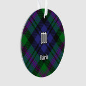 Clan Baird Tartan Ornament (voorkant)
