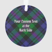 Clan Baird Tartan Ornament (achterkant)