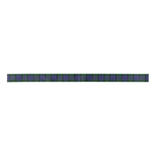 Clan Baird Tartan Satijnen Lint (Voorkant)