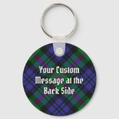 Clan Baird Tartan Sleutelhanger (Achterkant)