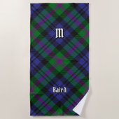Clan Baird Tartan Strandlaken (Voorkant)