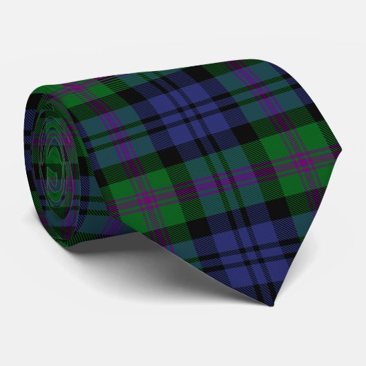 Clan Baird Tartan Stropdas (Opgerold)