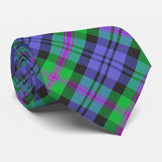 Clan Baird Tartan Stropdas (Opgerold)