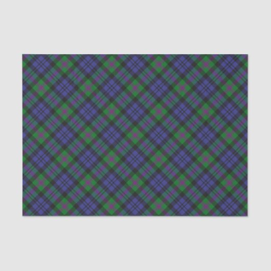 Clan Baird Tartan Tissuepapier (Voorkant)