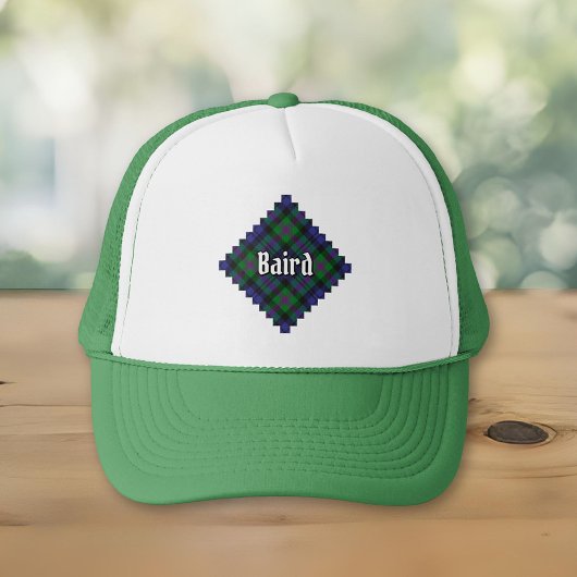 Clan Baird Tartan Trucker Pet