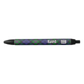 Clan Baird Tartan Zwarte Inkt Pen (Voorkant)