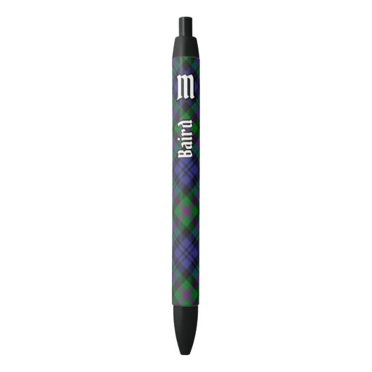 Clan Baird Tartan Zwarte Inkt Pen (Voorkant Verticaal)
