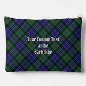 Clan Baird Wapen over Tartan Etui (Achterkant)