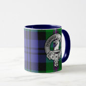 Clan Baird Wapen & Tartan Mok (Voorkant rechts)