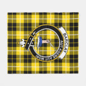 Clan Barclay Dress Modern Tartan Pset Fleece Deken (Voorkant (Horizontaal))