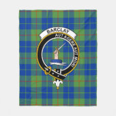Clan Barclay Hunting Ancient Tartan Pset Fleece Deken (Voorkant)