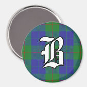 Clan Barclay Hunting Tartan Pset Accents Magneet (Voorkant / Achterkant)