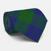 Clan Barclay Letter B Monogram Hunting Tartan Stropdas (Opgerold)
