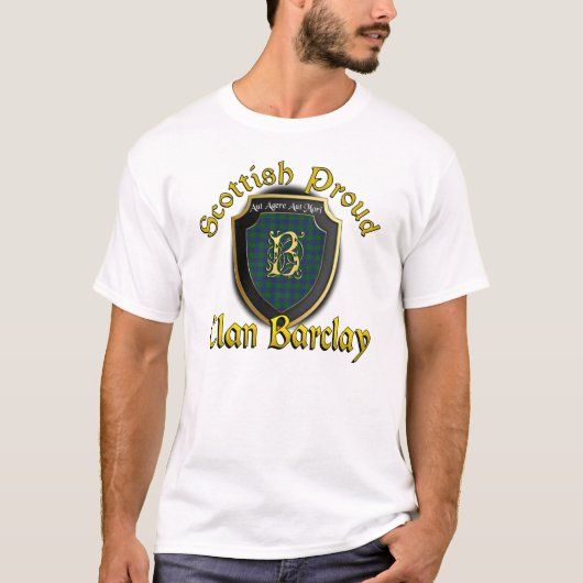 Clan Barclay Schotse Trotse Shirten T-shirt (Voorkant)