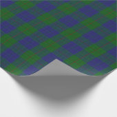 Clan Barclay Scottish Hunting Tartan Cadeaupapier (Hoek)