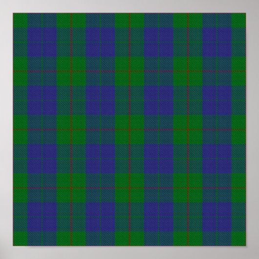 Clan Barclay Tartan - Digitaal downloaden Poster (Voorkant)