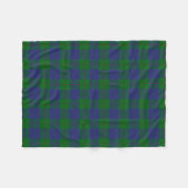 Clan Barclay Tartan Fleece Deken (Voorkant (Horizontaal))