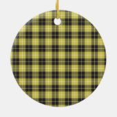 Clan Barclay Tartan Keramisch Ornament (Achterkant)
