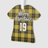 Clan Barclay Tartan KerstJersey Ornament (voorkant)