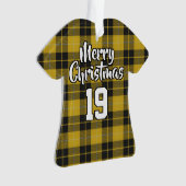 Clan Barclay Tartan Kersttrui Ornament (voorkant)