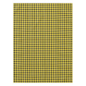 Clan Barclay Yellow en Black Scottish Tartan Tafelkleed (Voorkant)