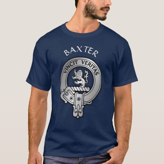 Clan Baxter Crest T-shirt (Voorkant)
