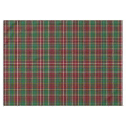 Clan Baxter Plaid Tafeldoek Tafelkleed (Voorkant (Horizontaal))