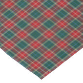 Clan Baxter Tartan Bos Groen en Rood Plaid Tafelkleed (Gekanteld)