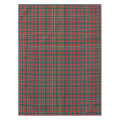 Clan Baxter Tartan Bos Groen en Rood Plaid Tafelkleed (Voorkant)