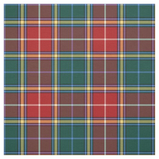 Clan Baxter Tartan Stof (Swatch)
