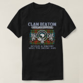 Clan Beaton crest Schotse clans Schotse achternaam T-shirt (Design voorkant)