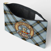 Clan Bell Crest boven Tartan Etui (Open)