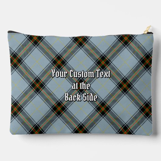 Clan Bell Crest boven Tartan Etui (Achterkant)