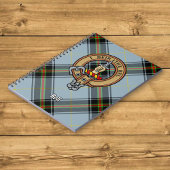 Clan Bell Crest boven Tartan Notitieboek