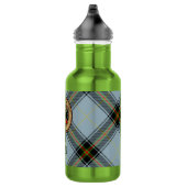 Clan Bell Crest over tartan Waterfles (Rechts)
