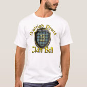 Clan Bell Schotse Trotse Shirten T-shirt (Voorkant)