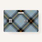 Clan Bell Tartan Badge (Voorkant)