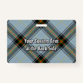 Clan Bell Tartan Badge (Achterkant)