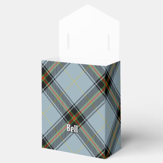 Clan Bell Tartan Bedankdoosjes (Geopend)