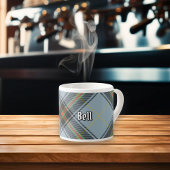 Clan Bell Tartan Espresso Kop