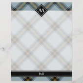 Clan Bell Tartan Flyer (Achterkant)