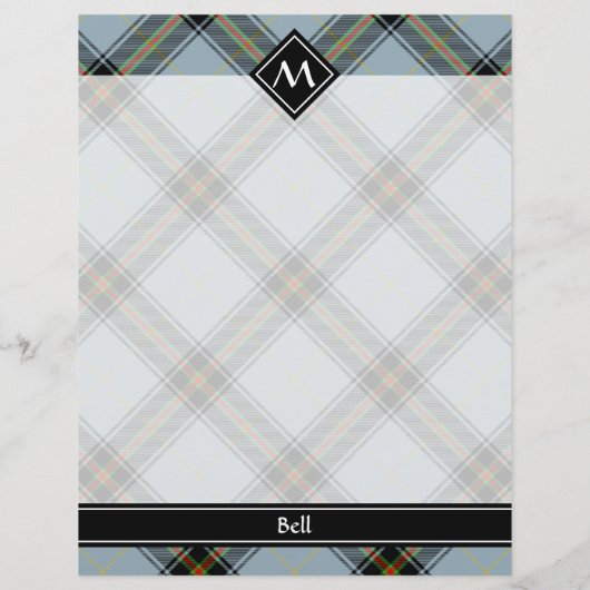 Clan Bell Tartan Flyer (Achterkant)