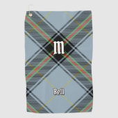 Clan Bell Tartan Golfhanddoek (Voorkant)