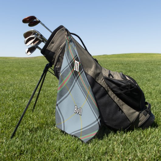 Clan Bell Tartan Golfhanddoek (Groen)