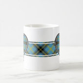 Clan Bell Tartan Heart Koffiemok (Center)